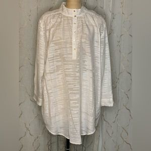 NWT Masai Copenhagen Long White Oversized Top sz XXL